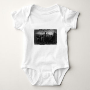 Black & White New York City Baby Bodysuit