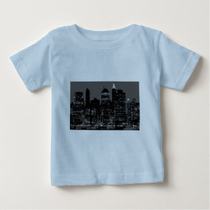 Black & White New York City Baby T-Shirt