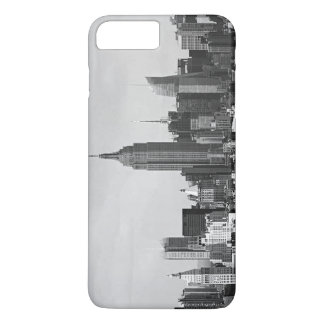 Black White New York City iPhone 7 Plus Case