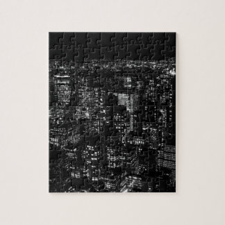 Black & White New York City Jigsaw Puzzle