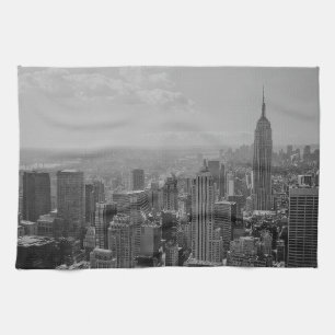 Black & White New York City Kitchen Towel