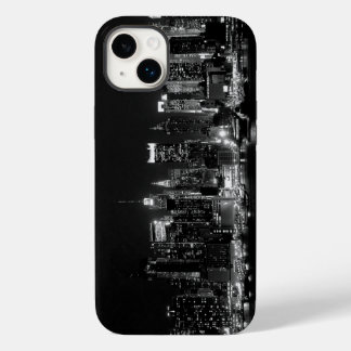 Black & White New York City Night Case-Mate iPhone 14 Plus Case