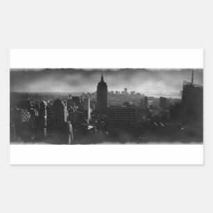 Black & White New York City Sticker