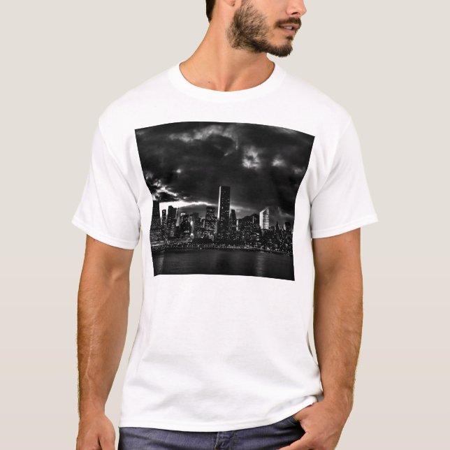 Black & White New York City T-Shirt (Front)
