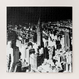 Black & White New York Jigsaw Puzzle