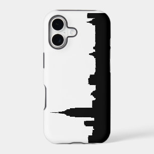 Black White New York Tough iPhone 7 Plus Case