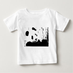 Black & White Panda Baby T-Shirt