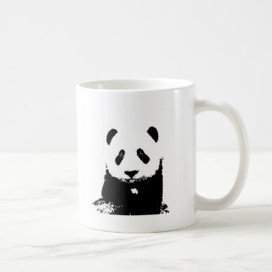 Black & White Panda Coffee Mug