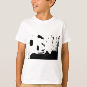 Black & White Panda T-Shirt