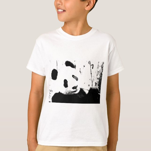 Black & White Panda T-Shirt (Front)