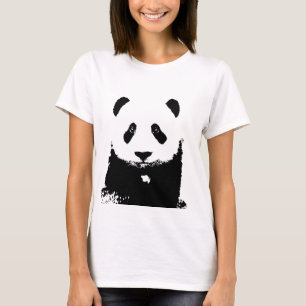Black & White Panda T-Shirt