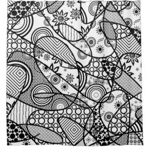 Black & White Pattern Patchwork 01