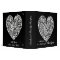 Black & White Personalized Kitchen Recipe Binder