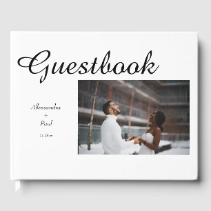 Black & White Photo Guest Book