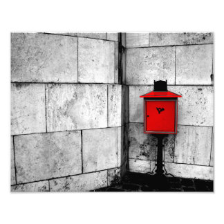 Black & white photo print