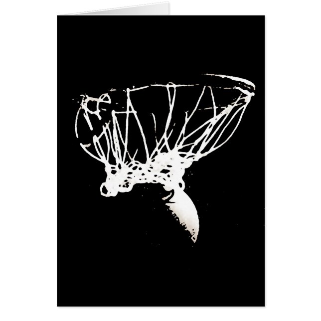 Black White Pop Art Basketball (Front)