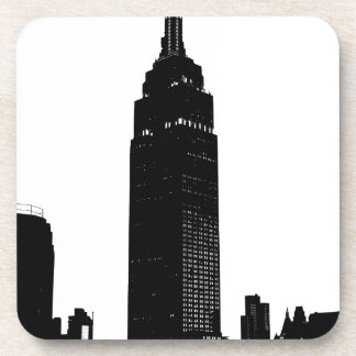 Black & White Pop Art New York Coaster