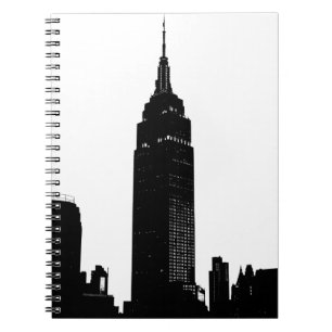 Black & White Pop Art New York Notebook