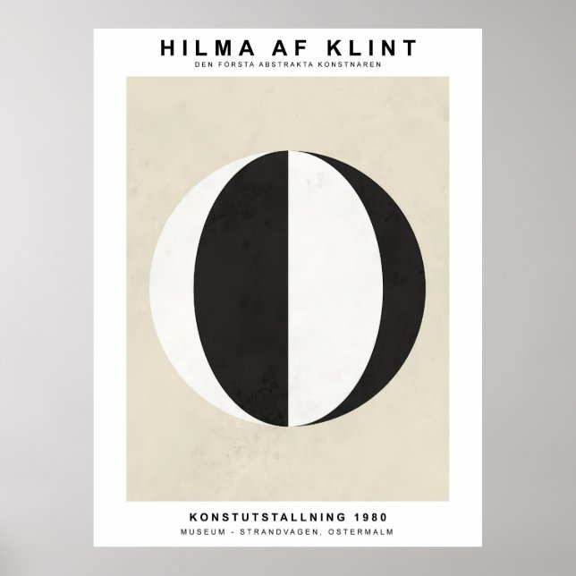 Black White Poster (Front)