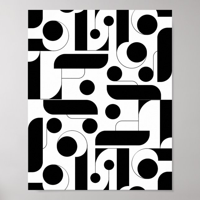 Black & white Print, Value Poster Paper (Matte) (Front)