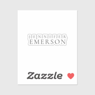 Black white professional minimalist modern plain