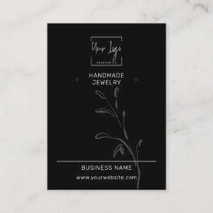 Black & White QR Fashion Jewellery Display Card