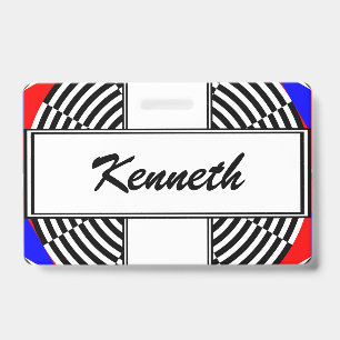 Black & White Radiation by Kenneth Yoncich Badge