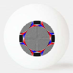 Black & White Radiation by Kenneth Yoncich Ping Pong Ball