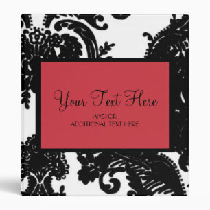 Black & White, Red Binder