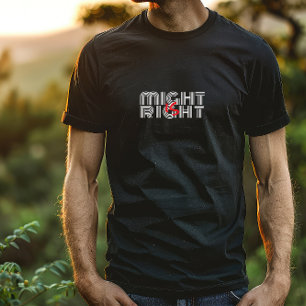 Black white red typography inspirational T-Shirt