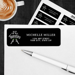 Black & White RIP To My Twenties 30th Birthday