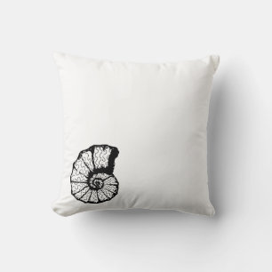 Black & White Shell Pillow