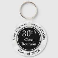 Black, White, Silver 30 Year Class Reunion Ideas