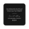 Black & White Simple Business Thank you Insert 