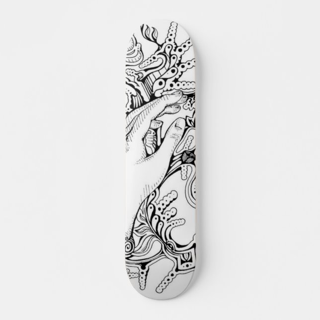 black&White Skateboard (Front)