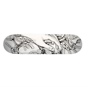 black&White Skateboard