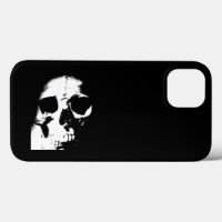 Black & White Skull