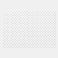 Black & White Small Polka Dot Party or Christmas