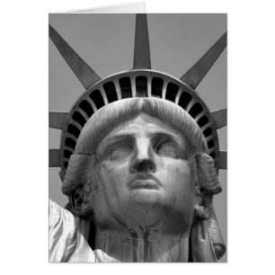 Black & White Statue of Liberty New York