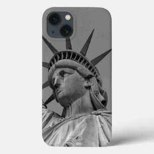 Black & White Statue of Liberty New York iPhone 13 Case