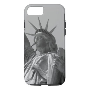 Black & White Statue of Liberty New York City Case-Mate iPhone Case