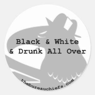 Black & White Sticker