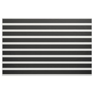Black & White Striped Fabric