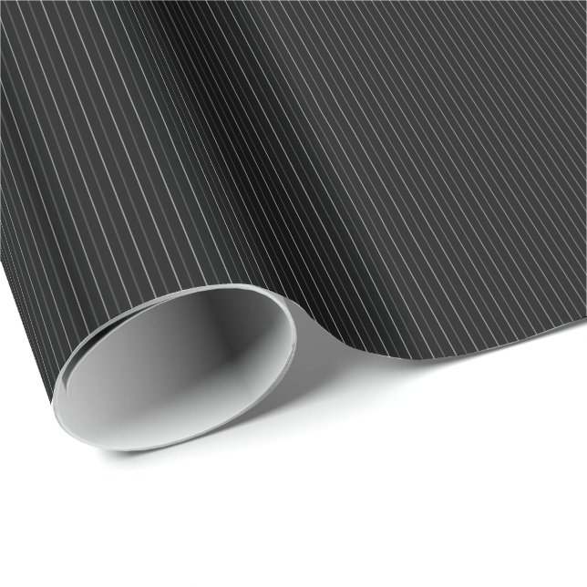 Black-White Stripes-10-GIFT WRAPPING PAPER (Roll Corner)