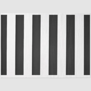 Black & White Stripes Decoupage Paper