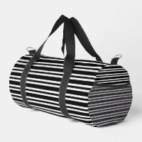 Black White Stripes Seamless Pattern Small