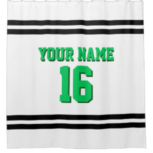 Black White Stripes Sports Jersey