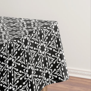 Black & White Tablecloth