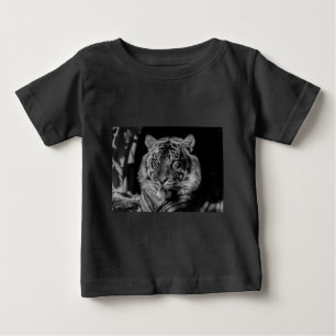 Black & White Tiger Baby T-Shirt