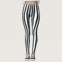 Black & White Vertical Leggings